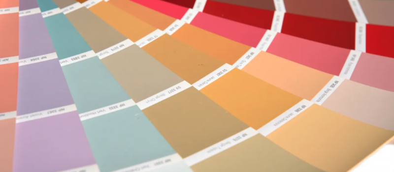 Paint swatches